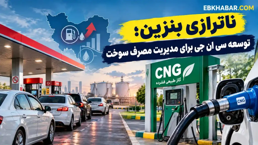 ناترازی بنزین ؛ توسعه سی ان جی برای مدیریت مصرف سوخت