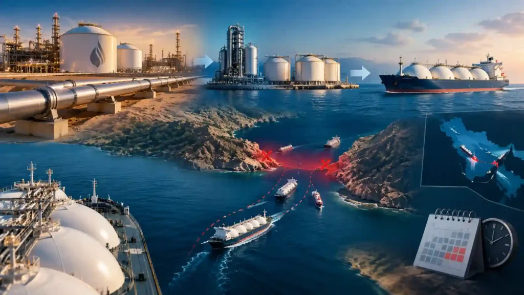 بحران LNG قطر